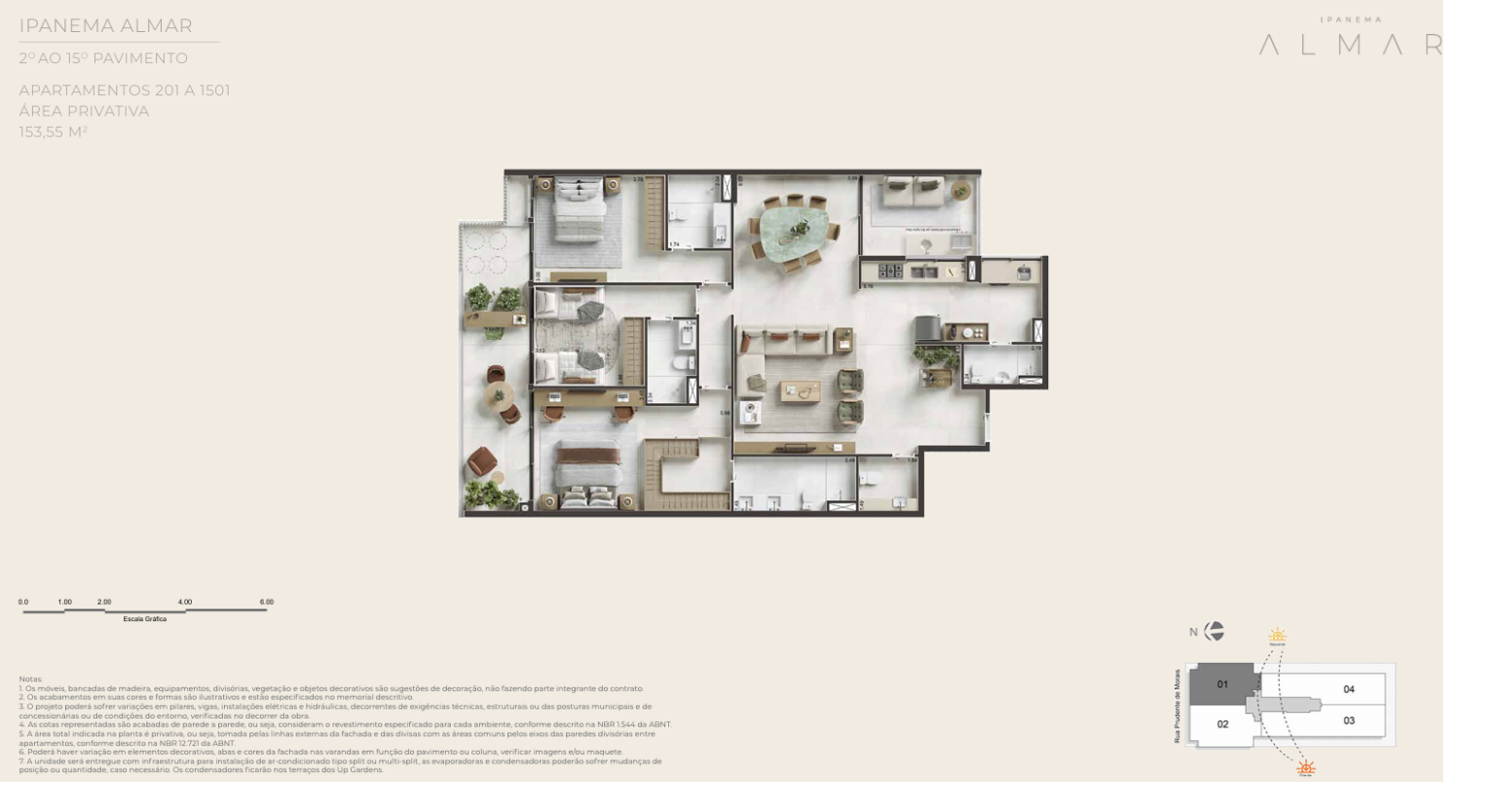 3 Suites 2P